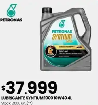 Changomas LUBRICANTE SYNTIUM 1000 10W40 4L oferta