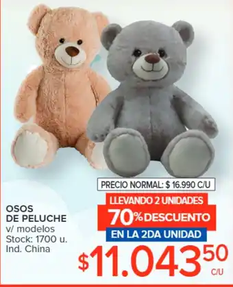 Carrefour OSOS DE PELUCHE oferta