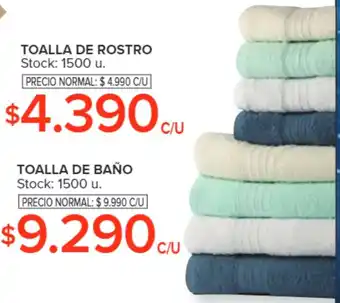 Carrefour TOALLA DE ROSTRO oferta