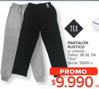 Carrefour PANTALÓN RÚSTICO oferta