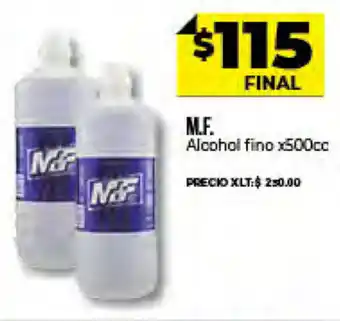 Supermayorista Vital M.F. Alcohol Fino x 500 cc oferta