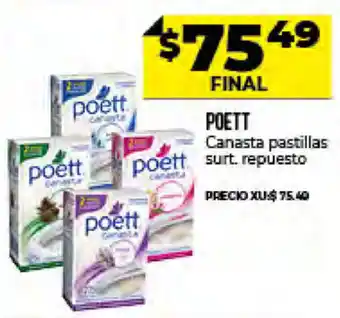 Supermayorista Vital Poett Canasta Pastillas Surt. Repuesto oferta