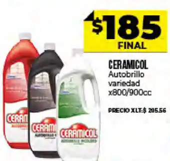 Supermayorista Vital Ceramicol Autobrillo Variedad x 800/900 cc oferta