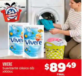 Supermayorista Vital Vivere Suavizante Clásico x 900 cc oferta
