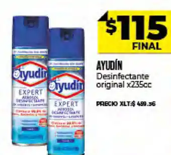 Supermayorista Vital Ayudín Desinfectante Original x 235 cc oferta