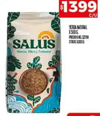 Supermercados DIA YERBA NATURAL X 500G oferta