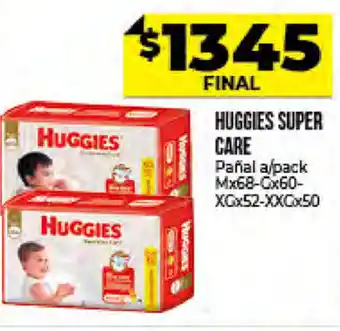 Supermayorista Vital Huggies Super Care Pañal oferta