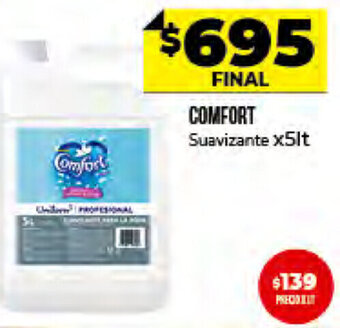 Supermayorista Vital Comfort Suavizante x 5 lt oferta