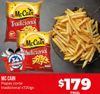 Supermayorista Vital Mc Cain Papas Corte Tradicional x 720 gr oferta