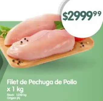 Supermercados Buenos Días Filet de Pechuga de Pollo x 1kg oferta