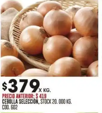 Coto CEBOLLA SELECCIÓN X KG oferta