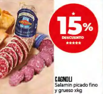 Supermayorista Vital Cagnoli Salamin Picado Fino y Grueso oferta
