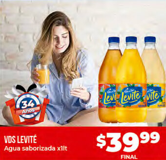 Supermayorista Vital VDS Levité Agua Saborizada x 1lt oferta