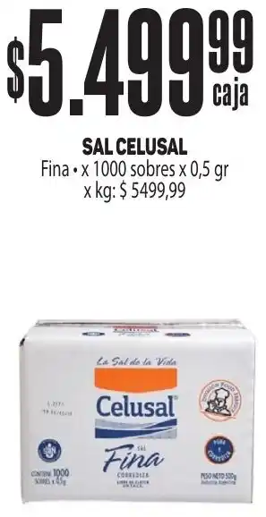 Makro SAL CELUSAL oferta