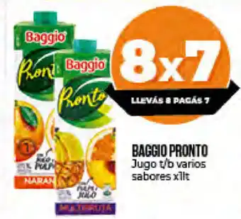 Supermayorista Vital Baggio Pronto Jugo t/b Varios Sabores x 1lt oferta