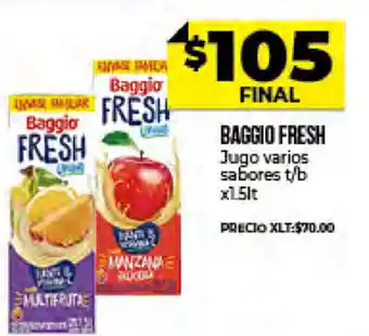 Supermayorista Vital Baggio Fresh Jugo Varios Sabores t/b x 1.5lt oferta