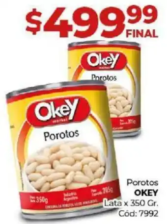Diarco Porotos OKEY Lata x 350gr oferta