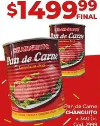 Diarco Pan de Carne CHANGUITO x 340gr oferta