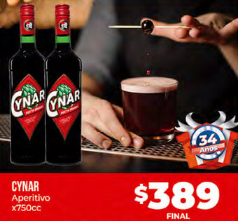 Supermayorista Vital Cynar Aperitivo x 750cc oferta
