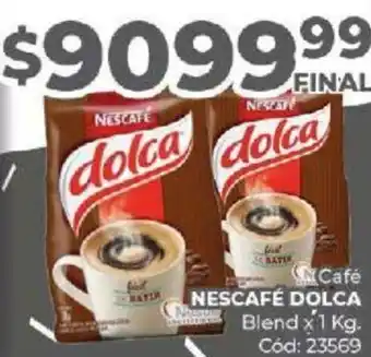 Diarco Café NESCAFÉ DOLCA Blend x 1kg oferta