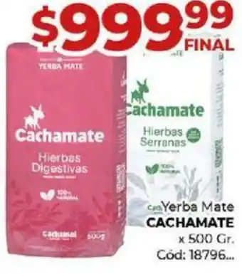 Diarco Yerba Mate CACHAMATE x 500gr oferta