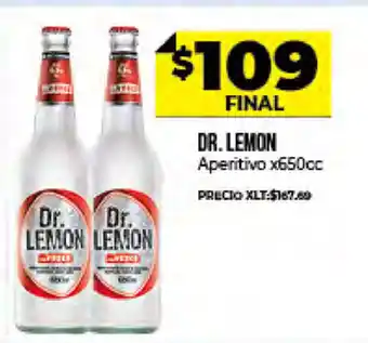 Supermayorista Vital Dr. Lemon Aperitivo x 650cc oferta
