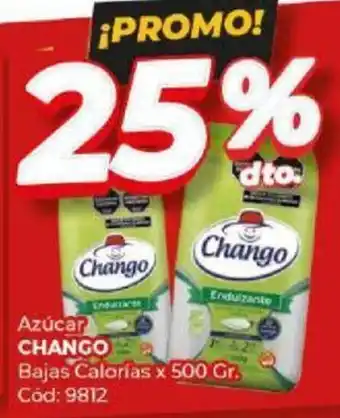 Diarco Azúcar CHANGO Bajas Calorías x 500gr oferta