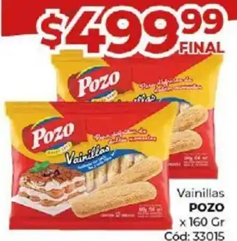 Diarco Vainillas pozo x 160gr oferta