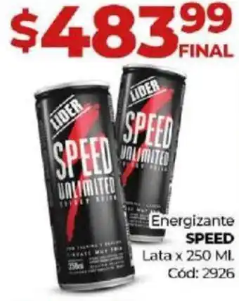 Diarco Energizante SPEED Lata x 250ml oferta