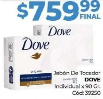 Diarco Jabón De Tocador DOVE Individual x 90GR oferta