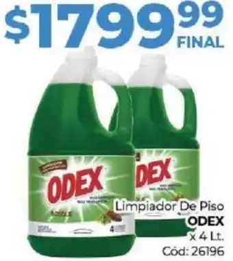 Diarco Limpiador De Piso ODEX x 4lt oferta