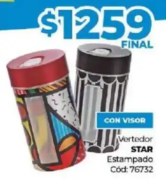 Diarco Vertedor STAR Estampado oferta