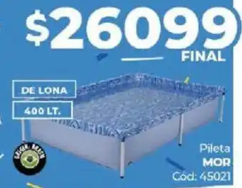 Diarco Pileta MOR DE LONA 400lt oferta