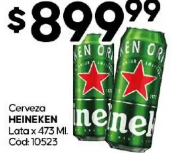 Diarco Cerveza HEINEKEN Lata x 473ml oferta