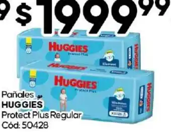 Diarco Pañales HUGGIES Protect Plus Regular oferta