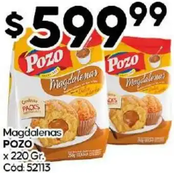 Diarco Magdalenas POZO x 220gr oferta