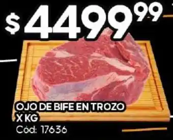 Diarco OJO DE BIFE EN TROZO x kg oferta