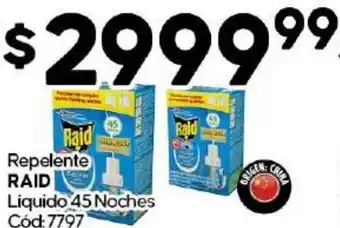 Diarco Repelente RAID Liquido 45 Noches oferta