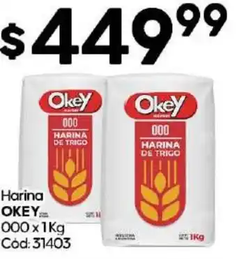 Diarco Harina OKEY 000 x 1kg oferta