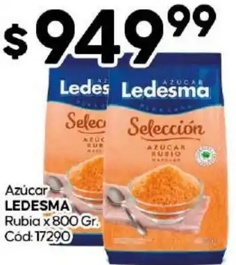 Diarco Azúcar LEDESMA Rubia x 800gr oferta