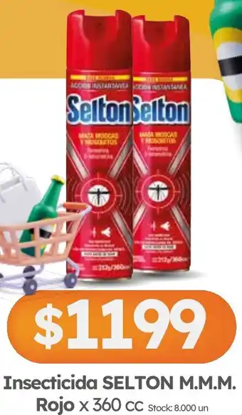 Cordiez Insecticida SELTON M.M.M. Rojo x 360 CC oferta