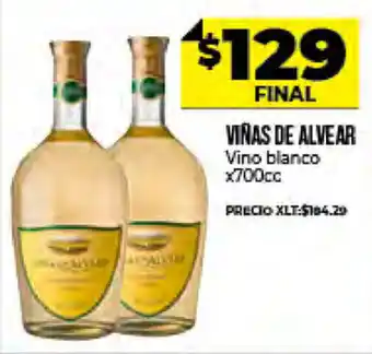 Supermayorista Vital Viñas De Alvear Vino Blanco x 700cc oferta