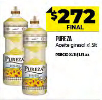 Supermayorista Vital Pureza Aceite Girasol x 1.5lt oferta