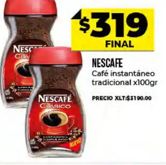 Supermayorista Vital Nescafe Café Instantáneo Tradicional x 100gr oferta