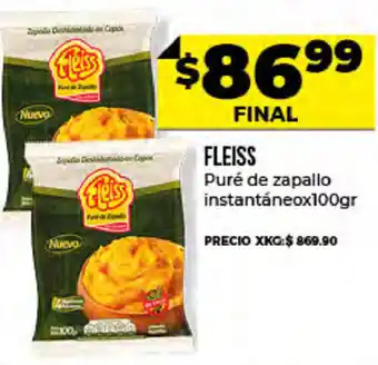 Supermayorista Vital Fleiss Puré de Zapallo Instantáneo x 100gr oferta