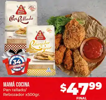 Supermayorista Vital Mamá Cocina Pan Rallado/Rebozador x 500 gr oferta