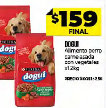 Supermayorista Vital Dogui Alimento Perro Carne Asada Con Vegetales x 1.2kg oferta