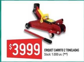 Criquet Carrito 2 Toneladas