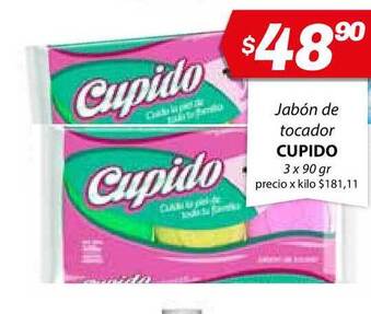 Almacor Cupido Jabón de Tocador 3 x 90 gr oferta