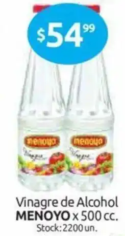 Cordiez Menoyo Vinagre de Alcohol x 500cc oferta